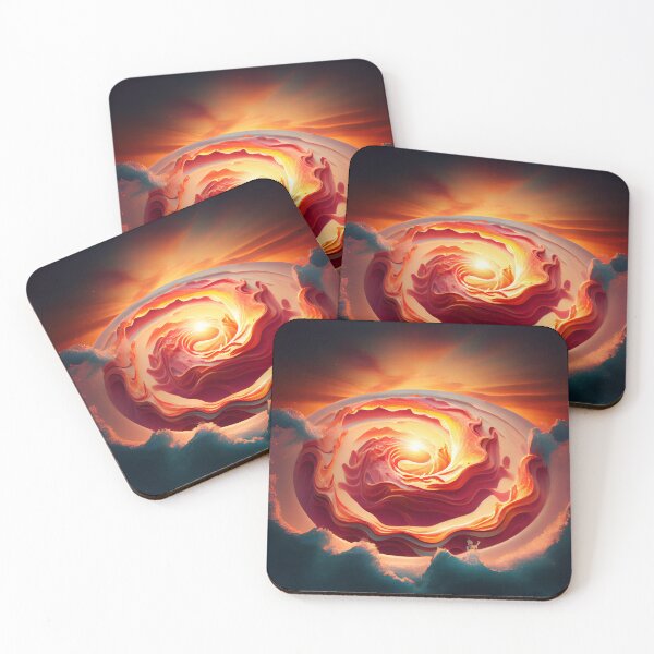 Artikelvorschau, Bacon in the Swirl of Dawn Digital Painting entworfen und verkauft von CodeAndColors.