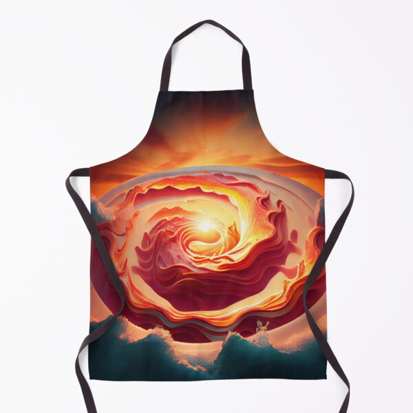 Item preview, Bacon in the Swirl of Dawn Digital Painting designed and sold by CodeAndColors.