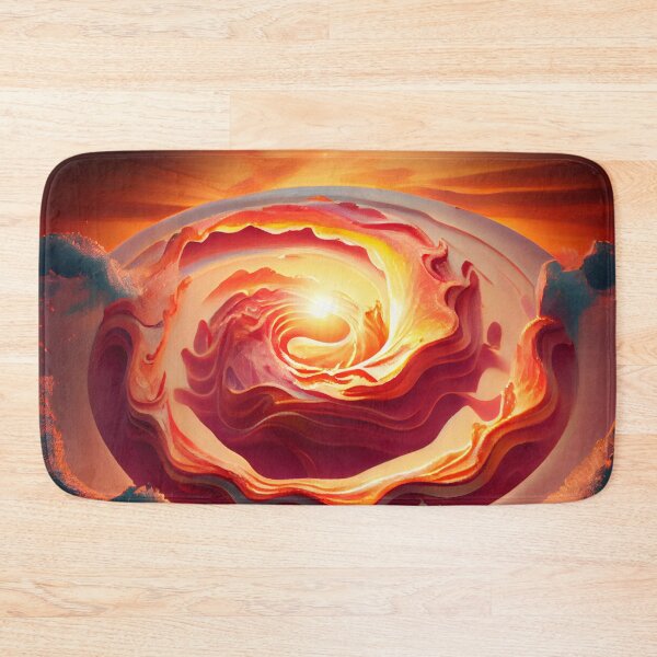 Item preview, Bacon in the Swirl of Dawn Digital Painting designed and sold by CodeAndColors.