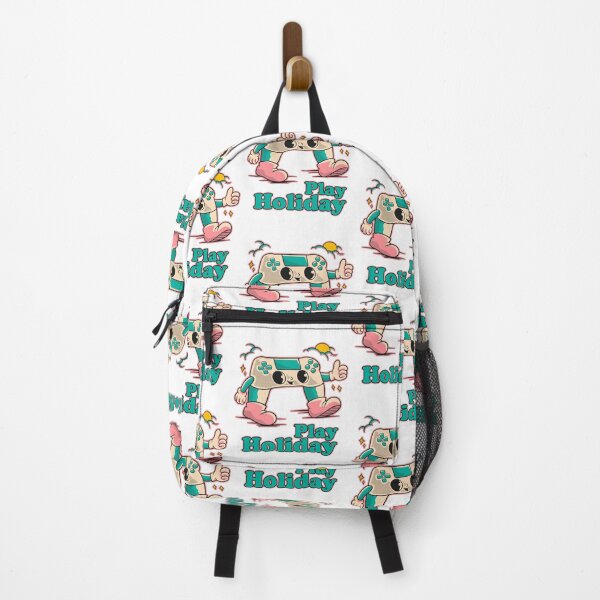 Item preview, Retro Vacation: Play Holiday with a 2000s Game Console Illustration designed and sold by Design_for_merch.