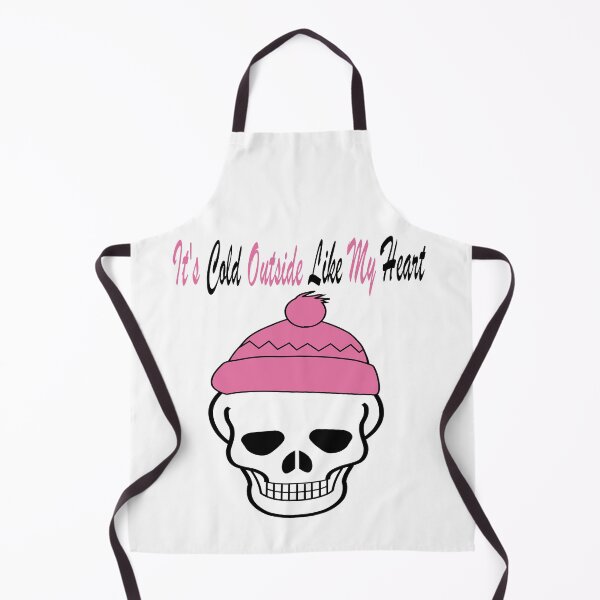 Item preview, It's Cold Outside Like My Heart Pink Skeleton designed and sold by Soudesign99.