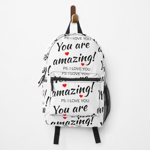 Item preview, You Are Amazing, PS: I Love You (White Edition) designed and sold by GlowtalkDesign.
