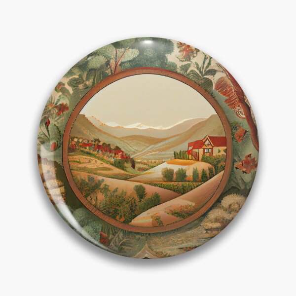 Artikelvorschau, Circular Country Pattern Digital Painting entworfen und verkauft von CodeAndColors.