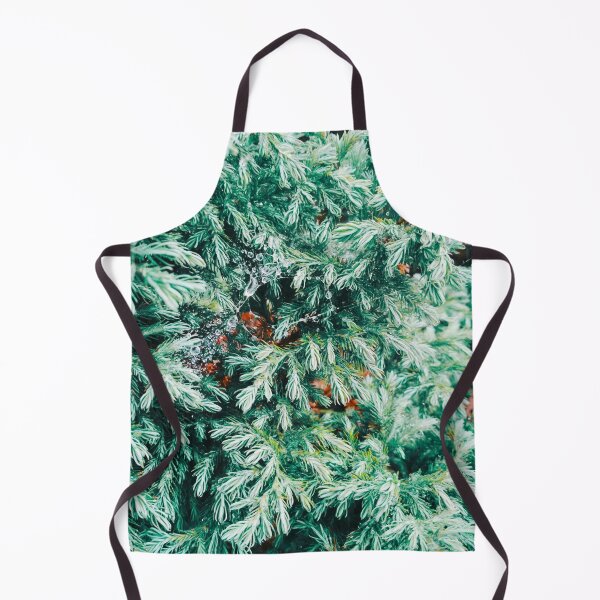 Item preview, Fir tree covered with drops of rain designed and sold by helenkaiy.