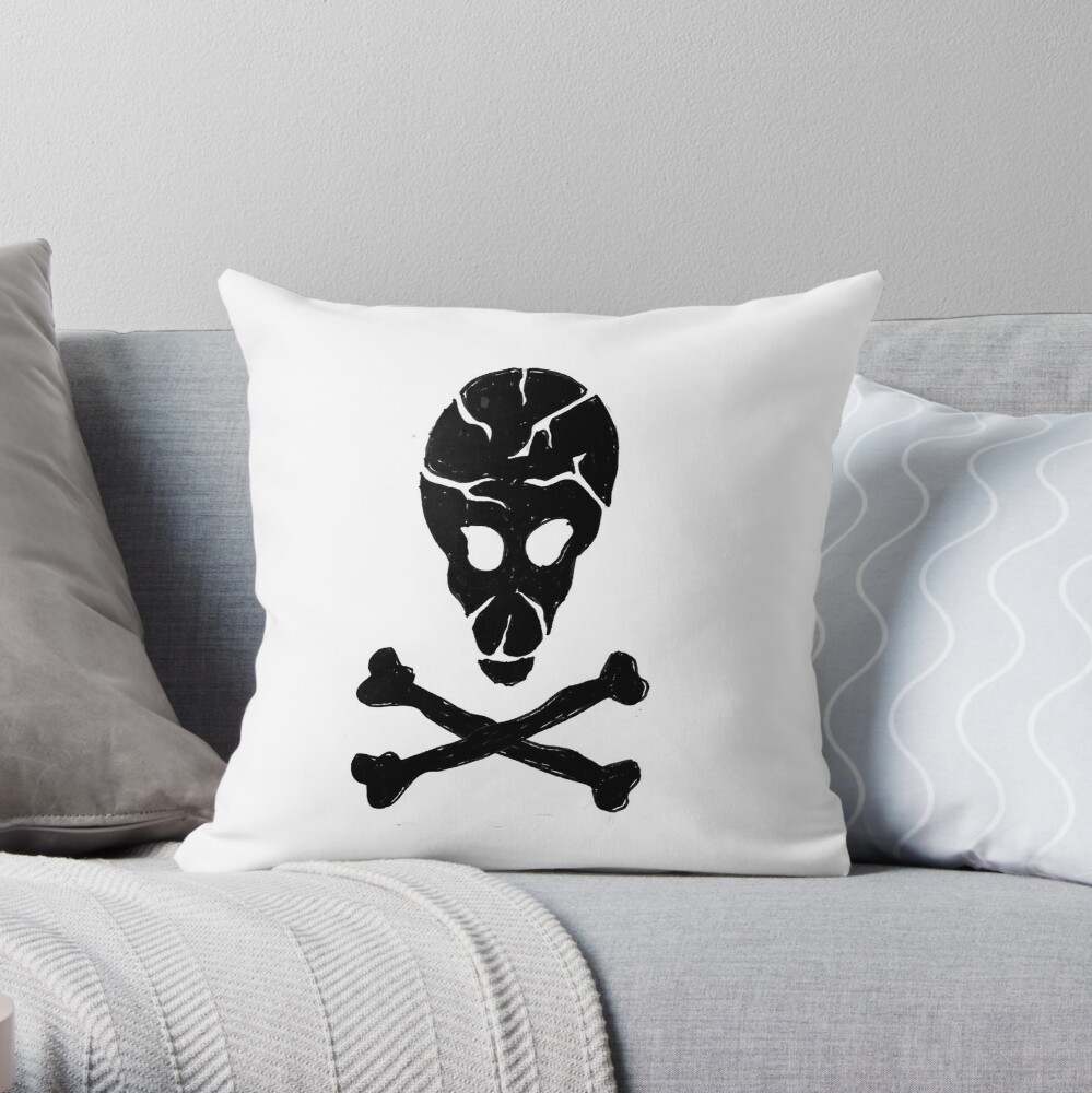 Communist Space Pirates Throw Pillow