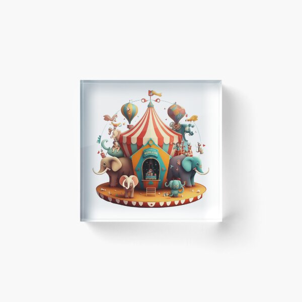 Item preview, The Magical world of Circus designed and sold by mentefresca.
