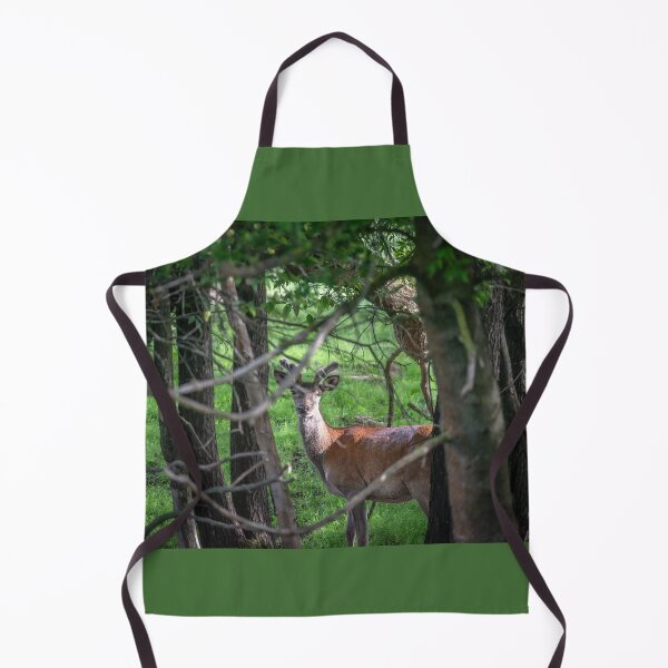 Item preview, A majestic red deer grazing in a meadow in summer designed and sold by AlbertMi.