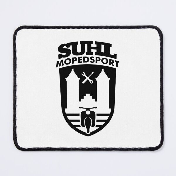 Item preview, Suhl Mopedsport Schwalbe Logo 2 (black) designed and sold by VEB Ostladen.