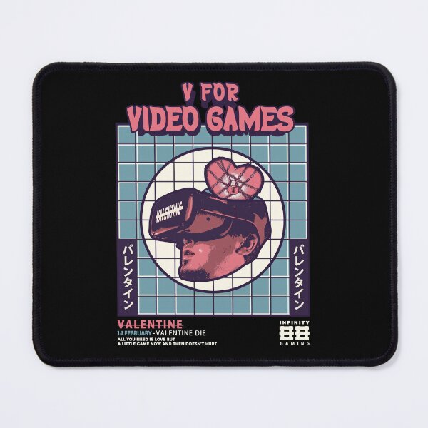 Item preview, V is for video games artwork 3 designed and sold by ALIENATIVED.