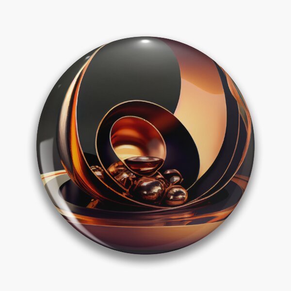 Artikelvorschau, Copper in a Tranquil Nutshell Digital Painting entworfen und verkauft von CodeAndColors.