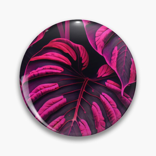 Item preview, Floral magenta Alocasia Amazonica pattern designed and sold by AppleElf.