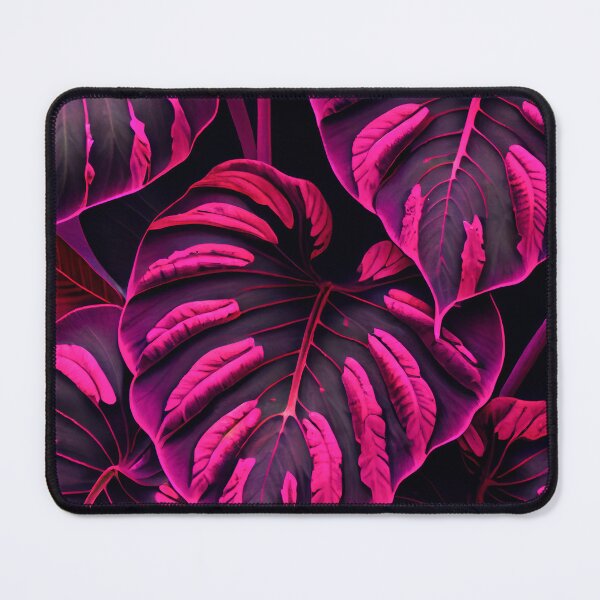Item preview, Floral magenta Alocasia Amazonica pattern designed and sold by AppleElf.