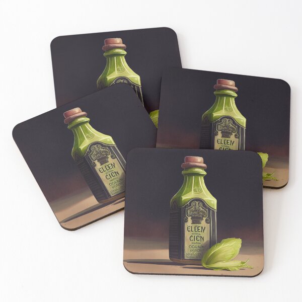 Item preview, A Study in Celery and Pigeon Oil Digital Painting designed and sold by CodeAndColors.