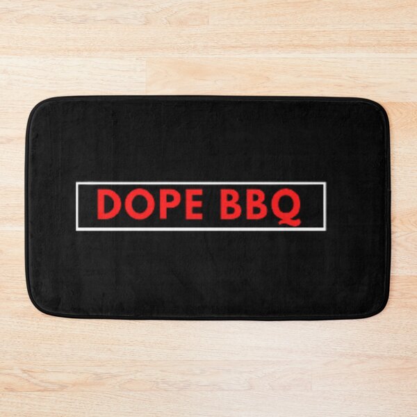 Item preview, Dope BBQ simplistic black and red design designed and sold by The Third House.