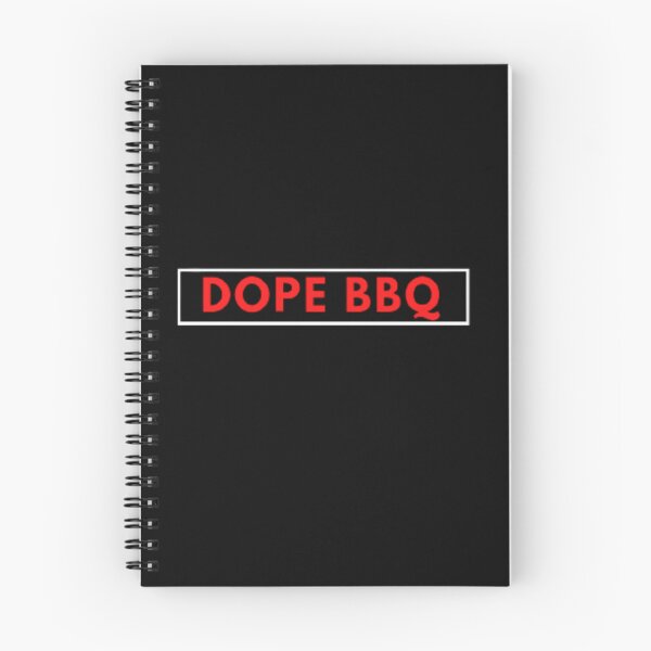 Item preview, Dope BBQ simplistic black and red design designed and sold by The Third House.