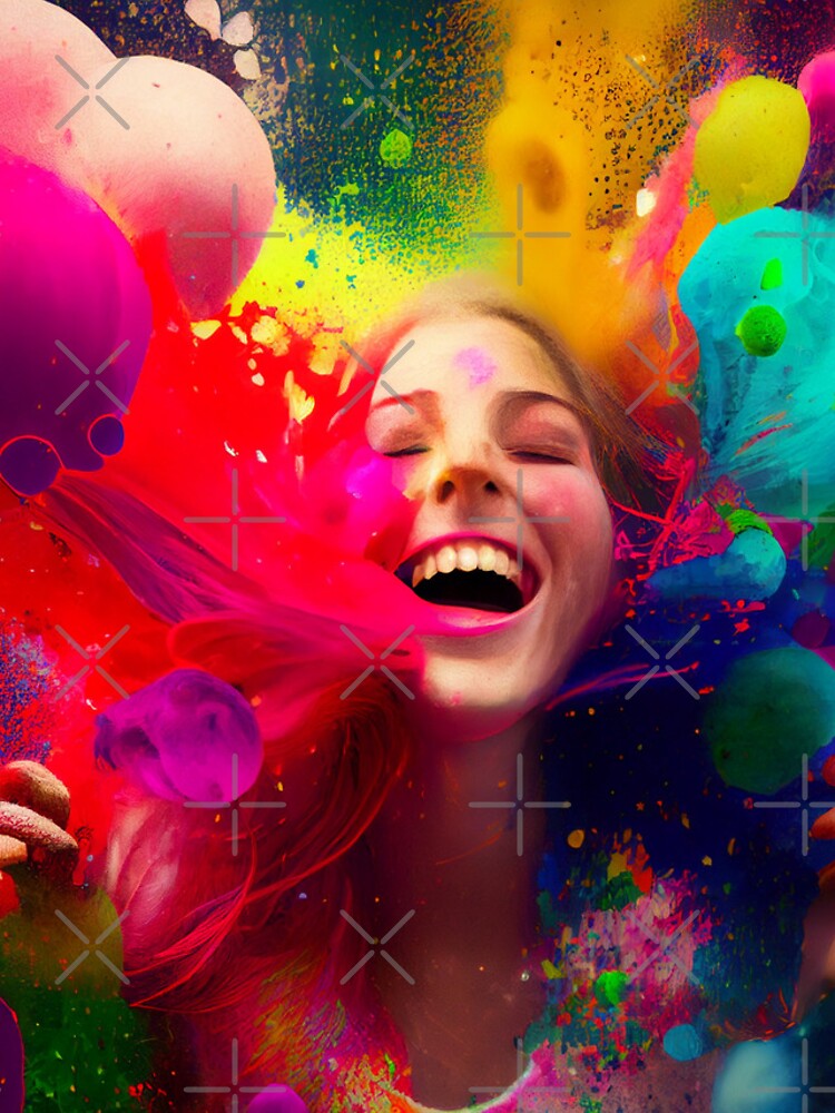 Imagen 4 de 4, Funda de iPhone con la obra Colors of Joy Digital Painting, diseñada y vendida por CodeAndColors.