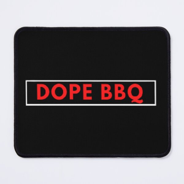 Item preview, Dope BBQ simplistic black and red design designed and sold by The Third House.