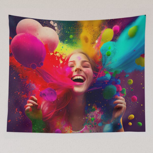 Item preview, Colors of Joy Digital Painting designed and sold by CodeAndColors.