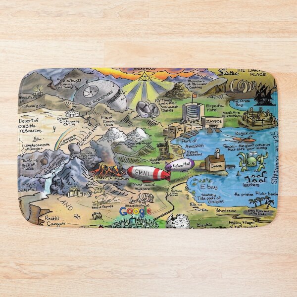 Item preview, A Map Of The Internet designed and sold by OnatahAlgonquin.