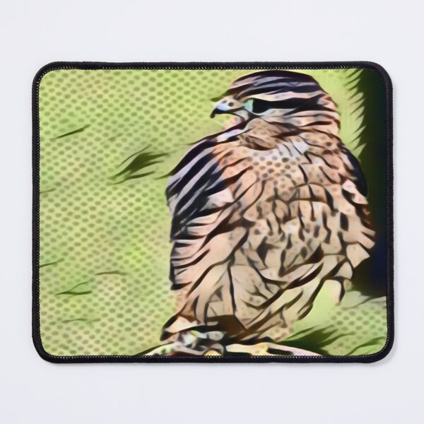 Item preview, Hungry Hawk In Pointillism designed and sold by Fearless-Fox.