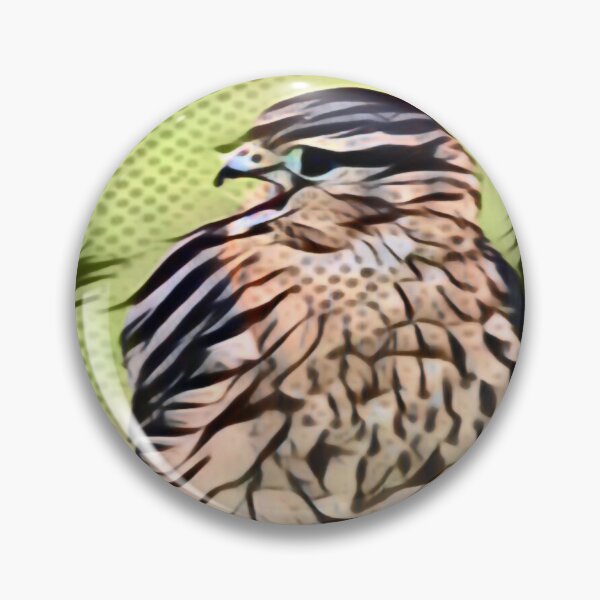 Item preview, Hungry Hawk In Pointillism designed and sold by Fearless-Fox.