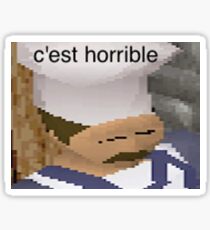 Runescape chef c'est horrible Sticker