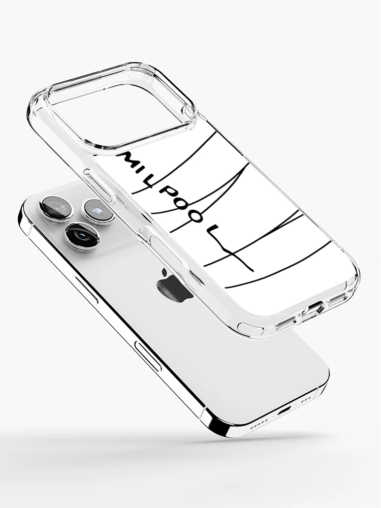 Thumbnail 2 of 5, iPhone Case, Milpool (Black) [Roufxis-Rb] designed and sold by RoufXis.