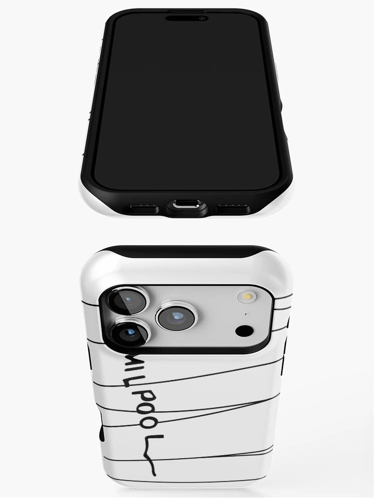 Thumbnail 3 of 4, iPhone Case, Milpool (Black) [Roufxis-Rb] designed and sold by RoufXis.
