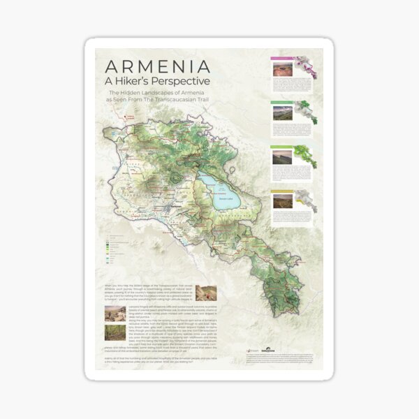 Armenia, A Hiker's Perspective Sticker