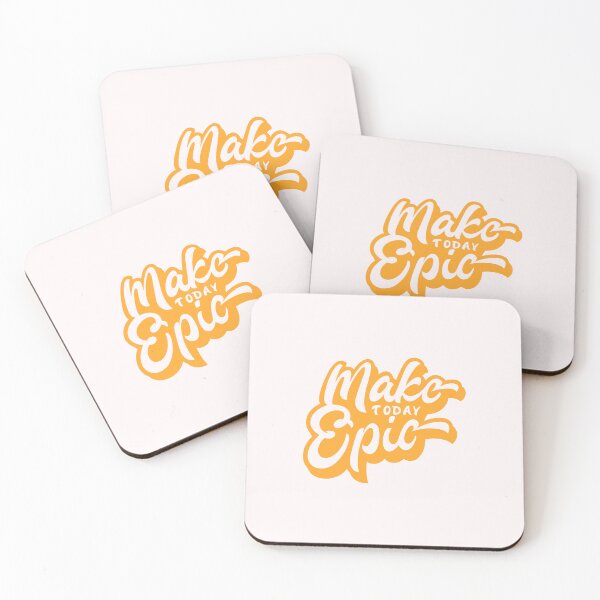 Item preview, Start your day off right with a "Make Today Epic"  Design designed and sold by majnate.