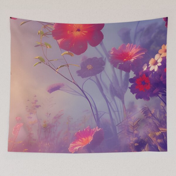 Item preview, Pink Field of Flowers  designed and sold by MIGSZ.