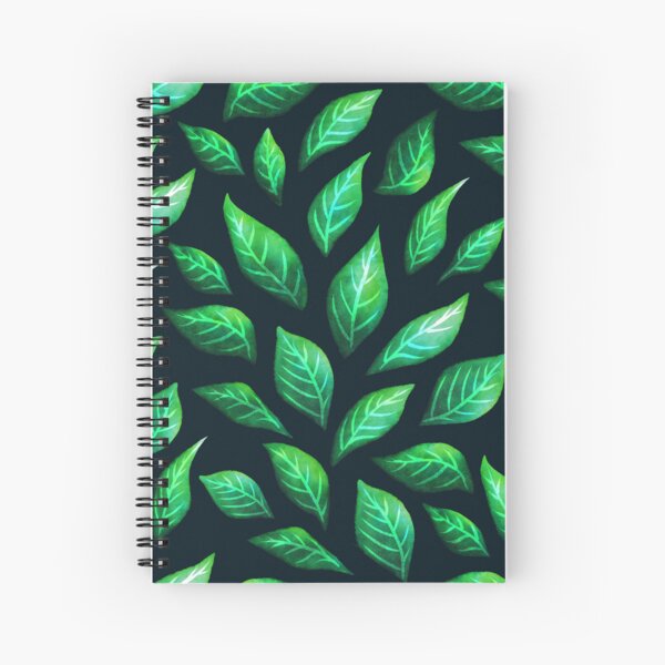Item preview, Abstract Botanical Painted Green Leaves Pattern designed and sold by Boriana Giormova.