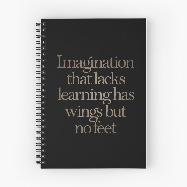 Item preview, Imagination that lacks learning has wings but no feet. v.6 designed and sold by x1brett.