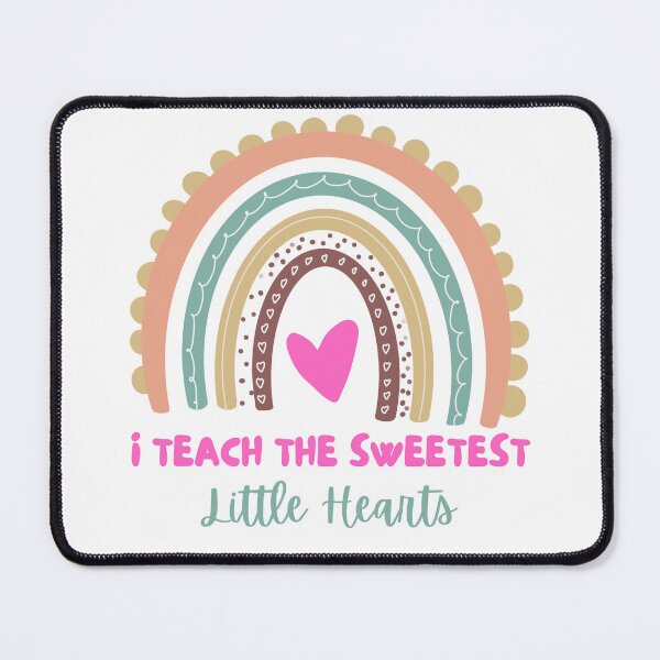 Item preview, I Teach Sweethearts Hearts Rainbow Teacher Valentines Day designed and sold by Sarah38.