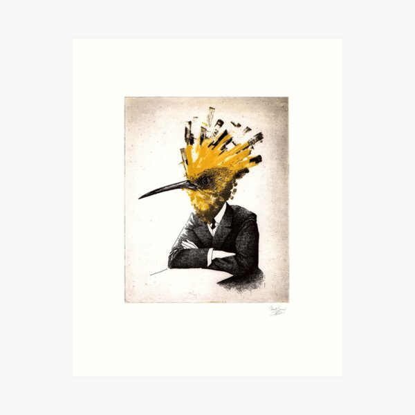 The Hoopoe Art Print