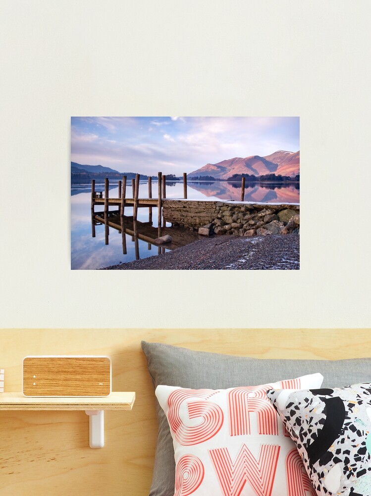 Thumbnail 2 of 3, Photographic Print, Ashness Jetty - Derwentwater - The Lake District designed and sold by DLLP.