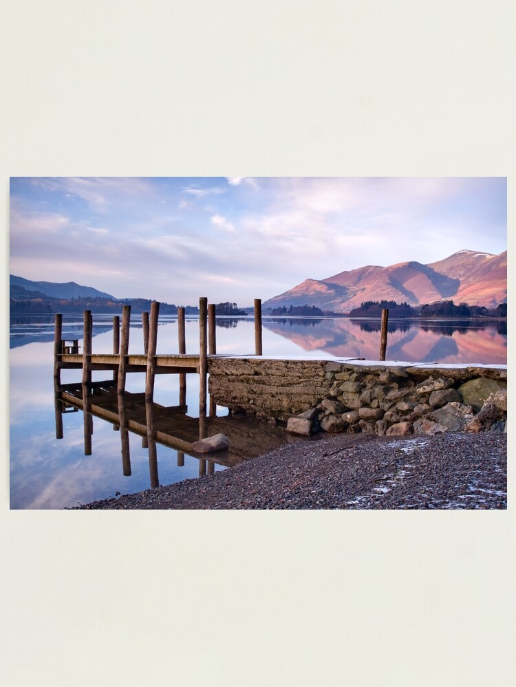 Thumbnail 1 of 3, Photographic Print, Ashness Jetty - Derwentwater - The Lake District designed and sold by DLLP.