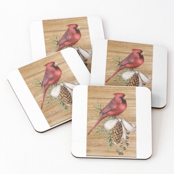 Item preview, red bird designed and sold by Ladyzaicoms.