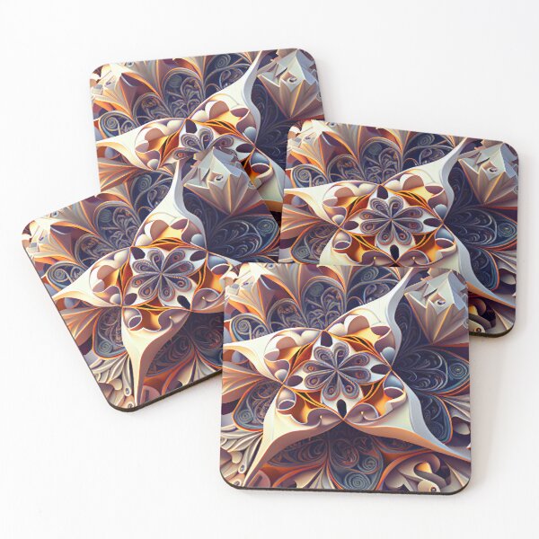 Item preview, Three Dimensional Delicate Pattern Digital Painting designed and sold by CodeAndColors.