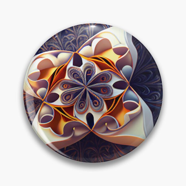 Artikelvorschau, Three Dimensional Delicate Pattern Digital Painting entworfen und verkauft von CodeAndColors.