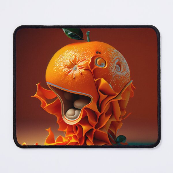 Item preview, Tangerine Mischief and its Blunder Digital Painting designed and sold by CodeAndColors.
