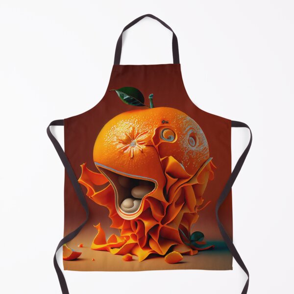 Item preview, Tangerine Mischief and its Blunder Digital Painting designed and sold by CodeAndColors.