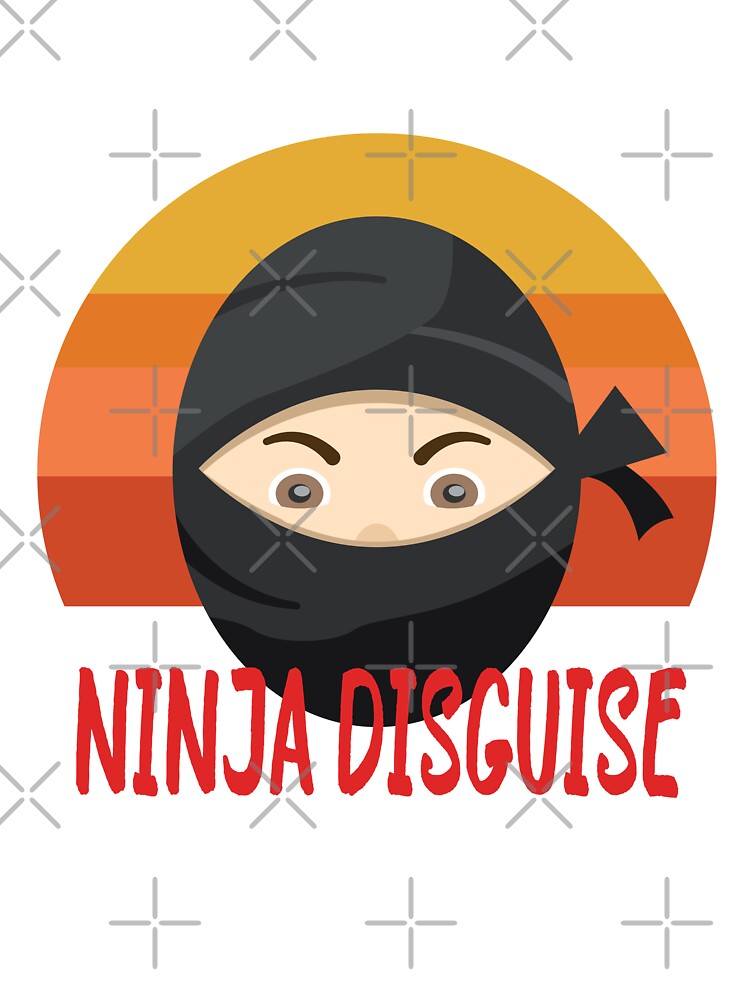 Ask Me About My Ninja Disguise Ninja Kids Shirt