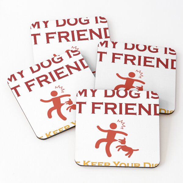 Item preview, My Dog is NOT Friendly designed and sold by TeeZine.
