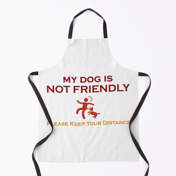 Item preview, My Dog is NOT Friendly designed and sold by TeeZine.