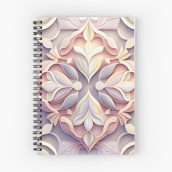 Aperçu de l'œuvre Pale Soft Transitional Pattern Digital Painting créée et vendue par CodeAndColors.