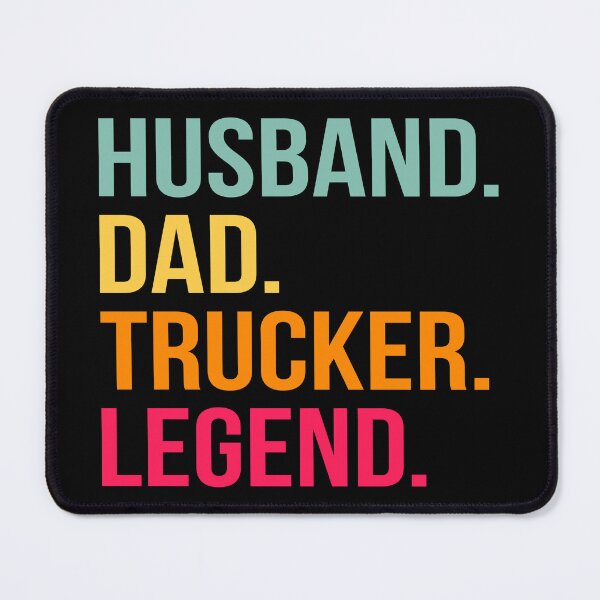 Item preview, Husband Dad Trucker Legend designed and sold by NessiCreates.