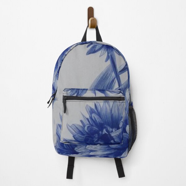 Item preview, Blue Ink Floral Illustration designed and sold by Verdant Rose Studio.