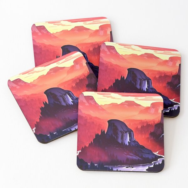 Item preview, Enhance Your Living Space with a Minimalist Mountain River View Print designed and sold by supeart.