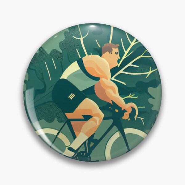 Artikelvorschau, Rugby Bicycle and Kale Digital Painting entworfen und verkauft von CodeAndColors.